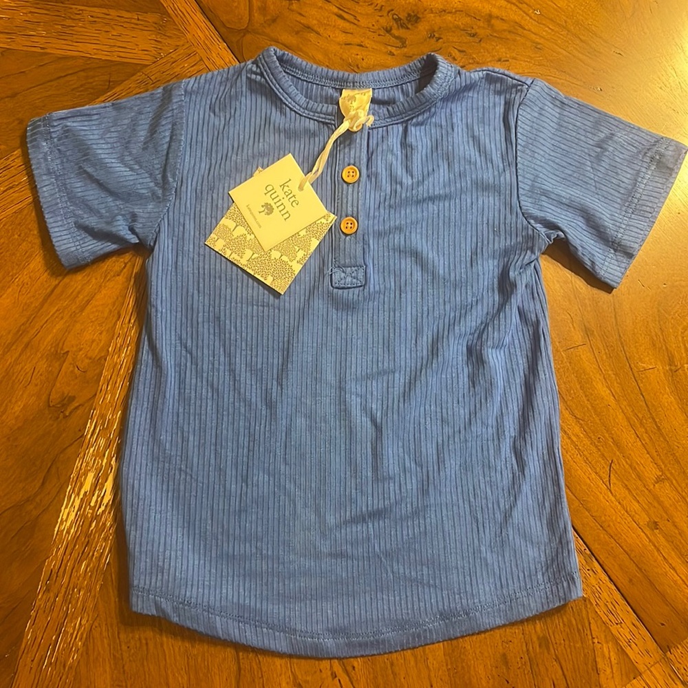Kate Quinn modal Henley shirt